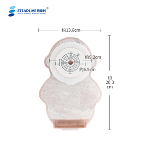 Bolsa de colostomía <span class=keywords><strong>para</strong></span> bebés <span class=keywords><strong>para</strong></span> niños <span class=keywords><strong>Colostomia</strong></span> Steadlive Infantil placa Base de doble capa <span class=keywords><strong>para</strong></span> evitar fugas - Product Image 5