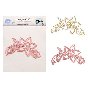 قوالب قطع معدنية على شكل أوراق الزهور لألبومات القصاصات - Product Image 1