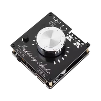 Placa de amplificador Digital HIFI Bluetooth 5,0 de doble canal, 80W * 2, compatible con entrada de Cable de Audio de disco U, 30W * 2 ICs, 80W * 2 ICs