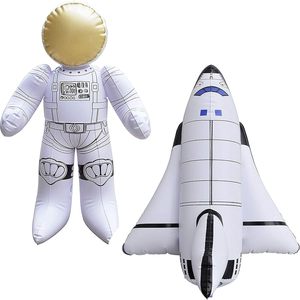 Jouets gonflables d'astronautes et de navettes spatiales - Matériel PVC pliable et léger, normes européennes/américaines - Product Image 1
