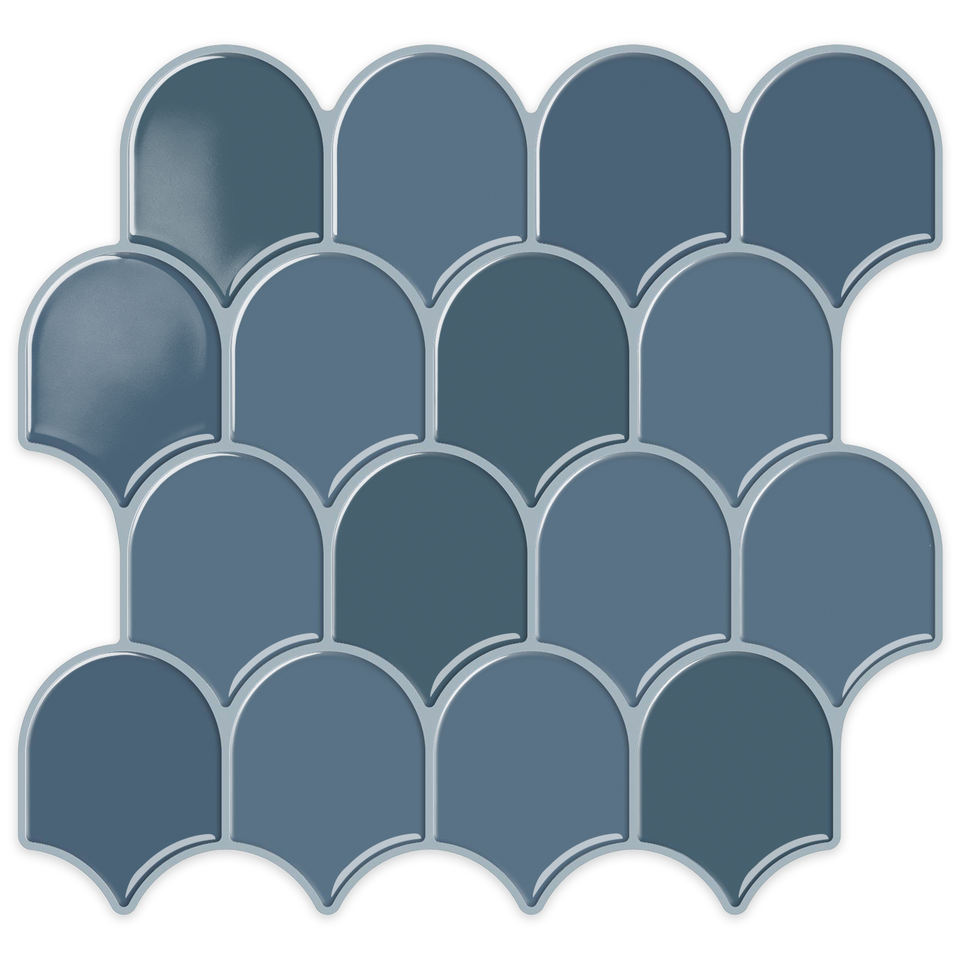 Blue Fish Drawing - Free Template Download