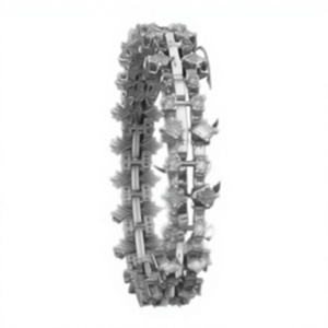 Silver Color Moissanite Bracelet Cross Pattern Iced Out Claw <b>Set</b> <b>Bangle</b> Hip Hop Jewelry Gift Party Wedding - Product Image 3