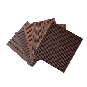 Phong cách hiện đại 18mm ngoài trời Vườn decking co-đùn <span class=keywords><strong>WPC</strong></span> với hạt gỗ vật liệu composite bền và phong cách - Product Image 3