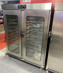 Venta caliente comercial banquete eléctrico carro móvil 11 bandejas calentador de alimentos carro vertical calentado gabinete de sujeción con rueda - Product Image 5