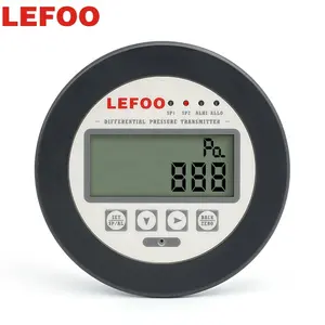 Rs485 Pressure Transmitter LEFOO Multi-functional Digital Micro Differential Pressure Controller RS485 Output Differential Pressure Transmitter