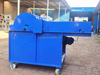 Machine d'ouverture de tissu de chute de fibre de polyester d'automation vieille machine de recyclage de tissu de déchets de coton