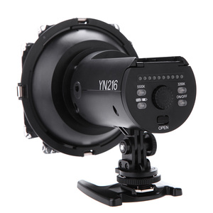 Lampe vidéo <span class=keywords><strong>LED</strong></span> portable <span class=keywords><strong>YONGNUO</strong></span> YN216 3200K-5500K 13W 55° pour appareils photo reflex numériques et éclairage photographique - Product Image 4