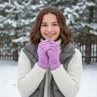 Gants en cachemire tricotés pour enfants, personnalisés, en gros, doux et chauds pour l'hiver, gants en cachemire tricotés pour femmes