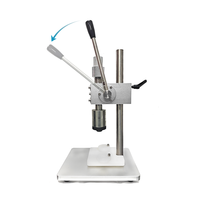 Machine à capsuler les flacons en aluminium de 13MM,15MM, machine manuelle de sertissage et de capsulage de bureau pour flacons, sertisseuse de flacons