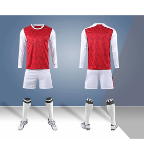 Los <span class=keywords><strong>niños</strong></span> adultos corriendo fútbol trajes de deporte de Club de fútbol Jersey uniformes - Product Image 3
