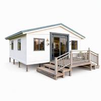 Casa Contenedor Expandible de 40 pies, Moderna y Prefabricada, con Interruptores, Enchufes, Iluminación y Calefacción, Mini Casa para Complejos Turísticos