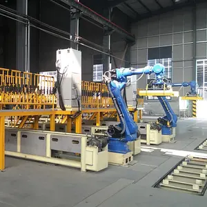 Kuka Aluminium Barren Stapeln Roboter Maschine