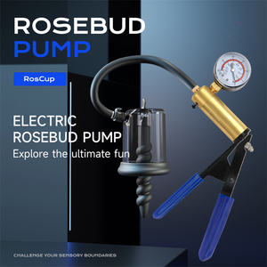 Manuelle Vakuum Anal Pumpe Rosebud Pumpe Prostata Massage Anus Dilatator Stimulator Butt Plug Adult Anal Sex Für Mann Frauen Erotisches Spielzeug - Product Image 2