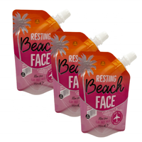 Pochette d'emballage plastique personnalisée, petite taille, réutilisable, recyclable, autoportante, pour liquides cosmétiques (lotion, masque facial, blush)
