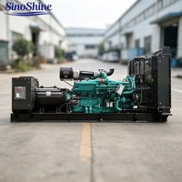 Générateur diesel SinoShine 100 kW 240 kW 320 kW, groupe électrogène de type ouvert insonorisé pour l'exploitation minière et la construction