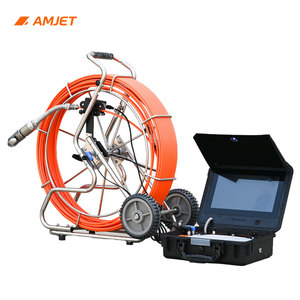 ระบบตรวจสอบท่อระบายน้ำ AMJET R14-MAX พร้อมกล้อง 512Hz 360 องศา HD CCTV สำหรับตรวจสอบท่อระบายน้ำเสีย - Product Image 2
