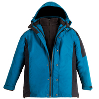 Chaqueta impermeable 3 en 1 con precio al por mayor, chaqueta de invierno interior polar