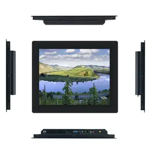 Fabrieksprijs 13.3 15 17 18.5 19 21.5 27 Inch Capacitieve Touchscreen Monitor Industriële Open Frame Lcd Monitor