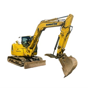 2017 Komatsu PC88MR-10 Hydraulic Excavator Low Hours Swing Boom Tight Tail Compact Digger <b>Used</b> <b>Machinery</b> - Product Image 1
