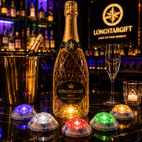 Longstargift Factory Custom Multi Color Liquor Branding Event Showcase Bottle Presentation LED Bottle Light