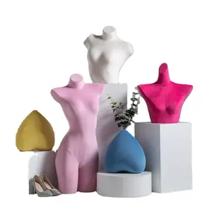 Female Lingerie Velvet Mannequin Display Mannequin