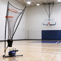 Machine de passe automatique portable GRIND pour le basketball, entraîneur de tir multi-points à 180 degrés, support en acier pour l'entraînement au basketball