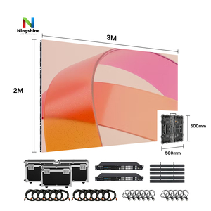 500x500mm trong kho treo ngoài trời <span class=keywords><strong>LED</strong></span> Video tường cho nền sân khấu sự kiện buổi hòa nhạc lưu diễn - Product Image 3