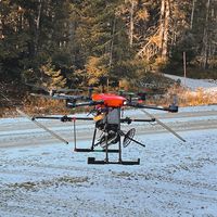 E416P Meilleur Drone Industriel en Gros à 4 Axes, Cadre de Drone EFT Léger 16KG pour Livraison, Cartographie et Nettoyage Industriels