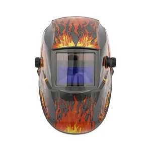 Masker Las Otomatis, Pelindung Wajah 1/1/1/1 Tingkat Atas Dalam Helm Las Otomatis X Pro Max Melihat Warna Eksternal Penuh