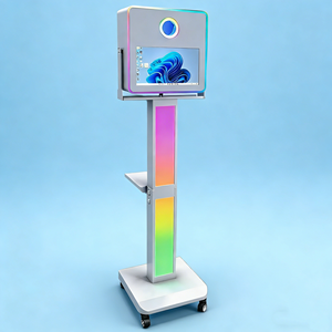 Photo Booth LED Selfie Premium Pro-Grade Kompatibel DSLR/<span class=keywords><strong>iPad</strong></span>, Perakitan Cepat untuk Acara Mewah, Pernikahan, dan Fungsi Sosial - Product Image 1