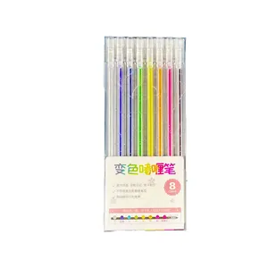 Stylo gel arc-en-ciel coloré paillettes croquis dessin couleur stylo artiste professionnel encre paillettes Gel stylo