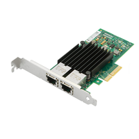 Cartes adaptatrices réseau X550-T2 10GbE PCIe3.0 X4 double port RJ45 X550T2BLK