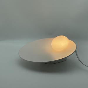 Modern Minimalist <b>Table</b> <b>Lamp</b> Nordic Style E27 LED Bulb <b>Base</b> Switch Control Ambient Lighting For Bedroom Living Room - Product Image 3
