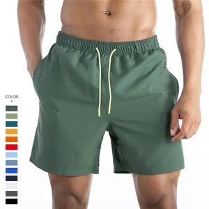 Herren Badeshorts Stretch Sommer individueller Designer 4 Weg Stretch Schwimmbrett Shorts Badebekleidung Bademode mit Futter