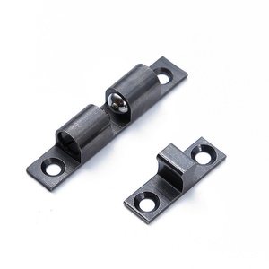 Đen Nickel Cảm Ứng Bead Khóa Cho Hộp Gỗ Đồng Mùa Xuân Thẻ Bead Thẻ Cửa Đồ Nội Thất <span class=keywords><strong>Chrome</strong></span> Mạ Cảm Ứng Cửa Bắt Closers - Product Image 5