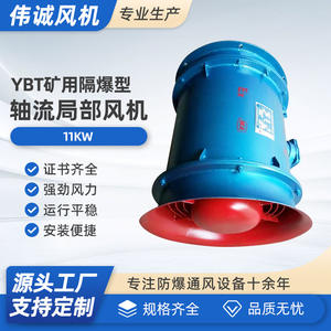 Ventilateur axial à flux forcé antidéflagrant YBT/FBY52-2 11KW 380V pour la ventilation des mines, la construction et l'usage domestique - Product Image 5