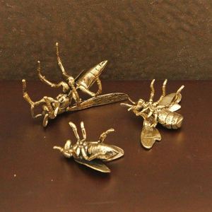 Handmade Brass Figurine, Animal Sculpture for Tea Pet, Desk Decor, Collectible <b>Gift</b> - Product Image 3