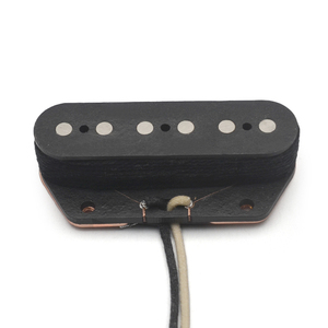 Alnico 3 Steg-Tonabnehmer für TL-Style <span class=keywords><strong>Gitarre</strong></span> <span class=keywords><strong>60er</strong></span> Klassiker Tonabnehmer für <span class=keywords><strong>E</strong></span>-<span class=keywords><strong>Gitarre</strong></span> 9.2K (9-10K) Gitarrenteile Schwarz - Product Image 5