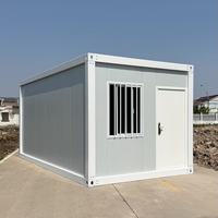 Maison de conteneur mobile préfabriquée modulaire de luxe de 20 pieds Maison mobile détachable pour hôtels Structure en acier préfabriquée portable