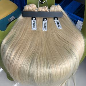 批发角质层对齐生印度直发613束人发金发身体波浪金发越南生发束 - Product Image 2