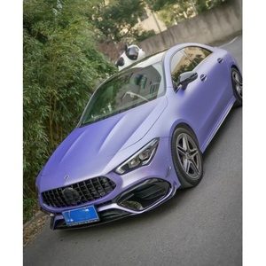 Entourant adapté pour Mercedes Benz <span class=keywords><strong>CLA</strong></span> classe W118 modifié CLA45 entourant la mise à niveau AMG pare-chocs avant, pare-chocs de gorge de queue - Product Image 5