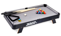 Table de billard miniature en bois de 24 pouces, durable, pour usage familial, jeu sportif éducatif d'intérieur, logo personnalisé en plastique