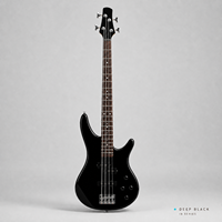 Basse IB 4 cordes avec 3 micros single-coil - Corps en tilleul, manche en érable, touche en palissandre, accastillage chromé, haute qualité