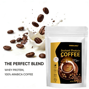 OEM Glewell High Protein Iced <strong>Coffee</strong> 10g Protein Chocolate Caramel Keto Friendly Sugar-Free Gluten-Free Instant <strong>Coffee</strong> Powder - Product Image 2