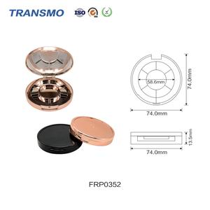 <b>Empty</b> Round Blush Container <b>Empty</b> Pressed Powder case Powder <b>Boxes</b> Box Packaging for Powder - Product Image 2