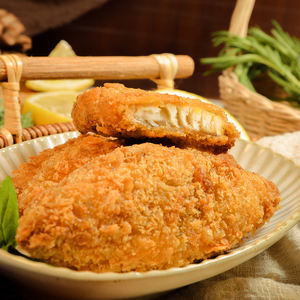 Filetes de pescado de bacalao empanado congelado con sabor italiano <span class=keywords><strong>Vallina</strong></span>, comida rápida fácil de cocinar, aperitivos fritos para la familia y los niños, recién llegados - Product Image 4