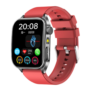 <span class=keywords><strong>Montre</strong></span> connectée E810 pour le suivi de la santé et du fitness, mesure de la pression artérielle, ECG, cadran carré, appels, étanche IP68, <span class=keywords><strong>montre</strong></span> de sport intelligente pour hommes et femmes - Product Image 5