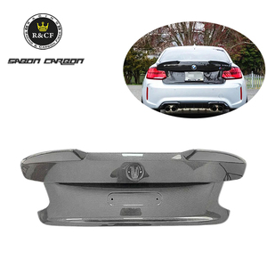 MP bagasi belakang serat karbon dua sisi gaya untuk BMW 2 Series F22 F87 M2 M2C Coupe 2-Door 2016-2021 - Product Image 1