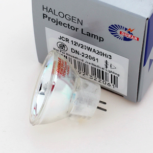 Bombilla Halógena para Microscopio, Lámpara de Proyección de Vidrio, 3000K, <span class=keywords><strong>MR16</strong></span>, GY5.3, JCR12V20WA20H/3, JCR110V150W - Product Image 5