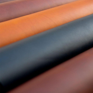 Pelle Bovina Italiana Cerata a Olio Anti-Pilling, Tinta Unita, di Alta Qualità, Artistica, per Articoli in Pelle Fai-da-te, Borse, Scarpe e Oggetti Artigianali - Product Image 2